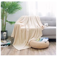 Плед Cleo Royal plush 200х220 см, бежевый
