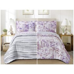 Комплект с покрывалом Cleo Cler, 150x220 см, комбинированный