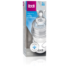Бутылочка Lovi Medical+ 250 мл, 3м+