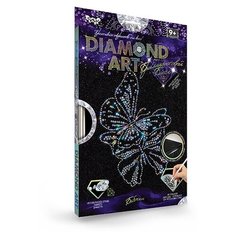Набор для создания мозаики.DIAMOND ART. Набор 4 "Бабочки" Danko Toys