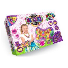 Набор креатив.творч.BUBBLE CLAY. Шкатулка декорированная пластилином. РОМБИК Danko Toys