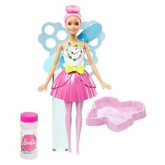 Кукла Barbie Фея с волшебными пузырьками DVM95