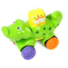 Каталка-игрушка Elefantino Крокодильчик IT106266 зеленый
