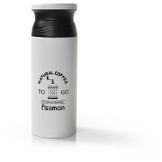 Классический термос Fissman Natural Coffee, 0.5 л белый