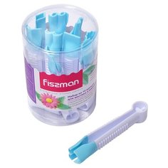 Fissman Набор щипцов для мастики и марципана, 10 шт., белый/голубой