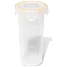 DOSH | HOME Контейнер Sagitta 0.6 л 600107, прозрачный/оранжевый