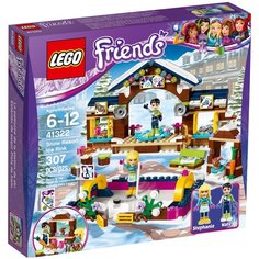 Конструктор LEGO Friends 41322 Каток на горнолыжном курорте