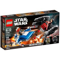 Конструктор LEGO Star Wars 75196 Истребитель типа A против бесшумного истребителя СИД