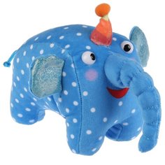 Игрушка мягкая Деревяшки, Слон Ду-Ду 15см, БЕЗ ЧИПА, в пак. Мульти-пульти