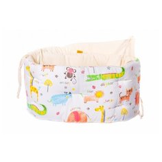 Бортик в кроватку HoneyMammy Small "ZOO" 180x25см