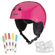 Зимний шлем с фломастерами Wipeout Neon Pink (5+)