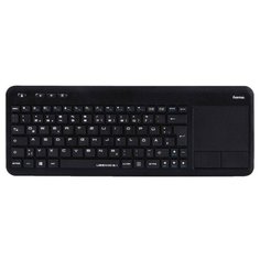 Клавиатура Hama R1173091 черный USB беспроводная slim Multimedia для ноутбука Touch