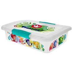 Ящик детский с крышкой на защелках ФИКСИКИ, 5л Little Angel