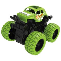 Машинка 4*4 инерционная зелёная, Funky Toys 60003