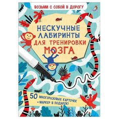 Асборн - карточки. Нескучные лабиринты для тренировки мозга Робинс