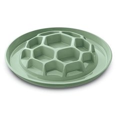 Миска интерактивная HONEY-SLOW FOOD, зеленый Georplast