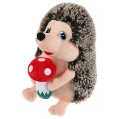 Мягкая игрушка Мульти-Пульти Ежик с грибочком озвученный 22 см