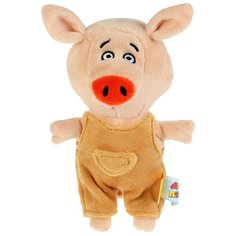 Мягкая игрушка Мульти-Пульти Оранжевая корова Поросенок Коля 15 см, без чипа