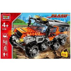 Конструктор ГОРОД МАСТЕРОВ Гонки 5708 Ралли: Джип 8х8