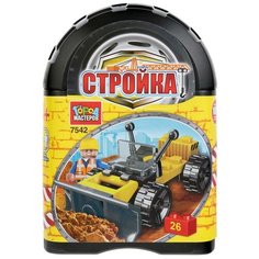 Конструктор ГОРОД МАСТЕРОВ Стройка 7542 Бульдозер