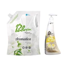 Palmia Набор средств для мытья посуды Aromatica 1л и Vanilla Ice cream 450 мл
