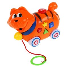 Каталка-игрушка Умка Котик B610847-R оранжевый