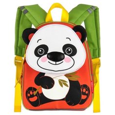 Grizzly Рюкзак Панда (RS-073-1/3), оранжевый