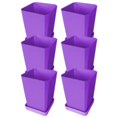 Пеликан Горшок для рассады фиолетовый 6 шт. Pelikan