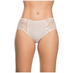 Empreinte Трусы слипы Ashley высокой посадки с цветочной вышивкой, размер 48, молочный