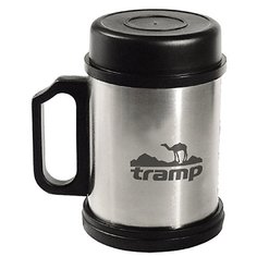 Термокружка Tramp TRC-006, 0.3 л серебристый/черный