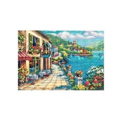 Dimensions Набор для вышивания Вид на кафе 18 х 13 см (65093)