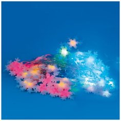 Гирлянда Uniel нить 07936 (700 см), 50 ламп, разноцветный/прозрачный провод