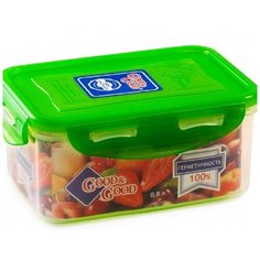 Контейнер Good&Good 2-2/LIDCOL 0,8 л прямоугольный