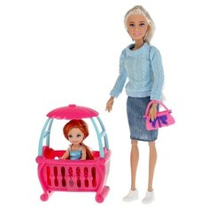 Кукла София и дочка Алекс, 29см, 66444-S-BB Карапуз