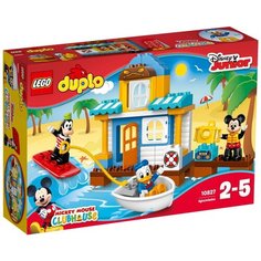 Конструктор LEGO DUPLO 10827 Пляжный домик Микки и его друзей