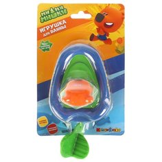 Игрушка пластизоль для ванны Капитошка МИМИМИШКИ, Лодка+Кеша