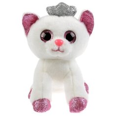 Игрушка мягкая Белая Кошечка, 15см, Мульти-Пульти