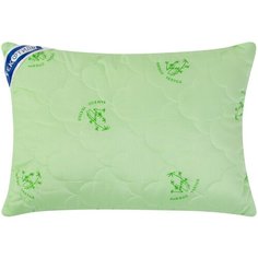 Подушка ТекСтиль Бамбук/полиэстер 50 х 70 см зеленый
