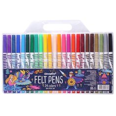 Darvish Фломастеры 24 цвета