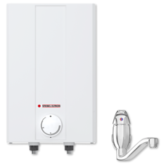 Накопительный электрический водонагреватель Stiebel Eltron ESH 5 O-N Trend, кран, белый