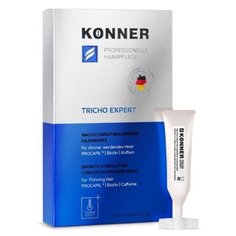 Маска-концентрат с термоэффектом для роста волос TRICHO EXPERT с Procapil, биотином, кофеином Konner