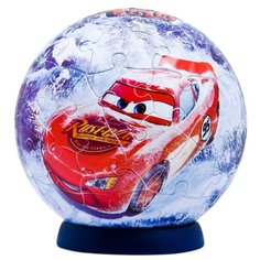 Пазл-шар Тачки, Disney, 60 деталей Step Puzzle