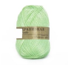 Пряжа Пехорка Крапивная, цвет мята, 5 мотков