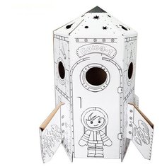 Домик Балуем и Балуемся Ракета Р39, белый