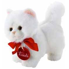 Мягкая игрушка Trudi Кошка белая 15 см