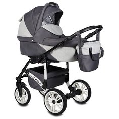 Универсальная коляска Alis Ontario (2 в 1), 08 т.серый/св.серый