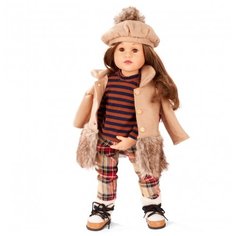 Кукла Gotz Фрида, шатенка в осеннем пальто, 50 см, 2066464