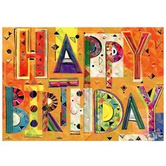 Конверт для денег TURNOWSKY Happy Birthday ( MO6390), 1 шт.