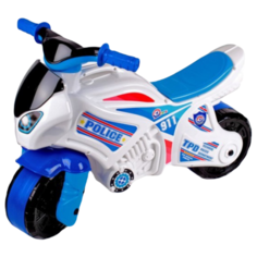 Каталка-толокар ТехноК Полиция 911 (Т5514) белый/синий