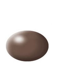 Акриловая краска для моделизма коричневая, шёлк Revell